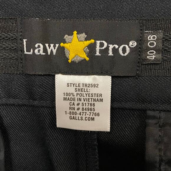 Law Pro Dark Navy Pants Men's Size 40 First Responder Military Security Cop - Picture 6 of 9